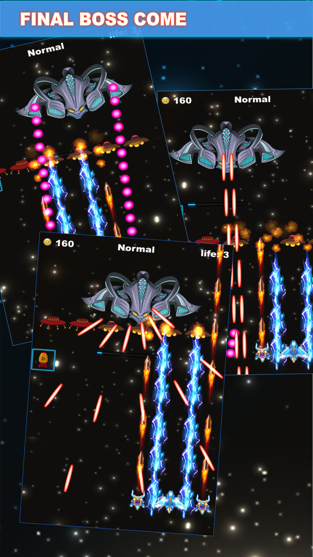 Space Shooting -- bullet hell games STG для iPhone — Скачать