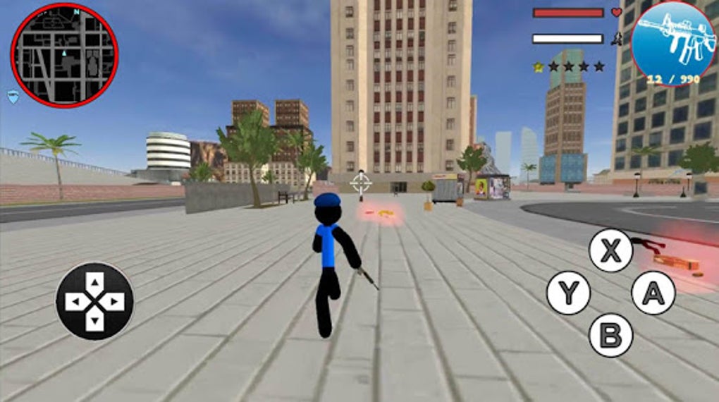 Grand Police Stickman Rope Hero Vegas Gangstar for Android Download