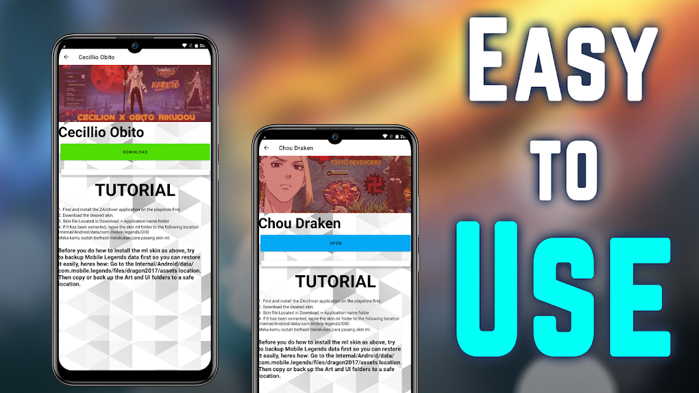 Skin Tools ML Injector for Android - Download