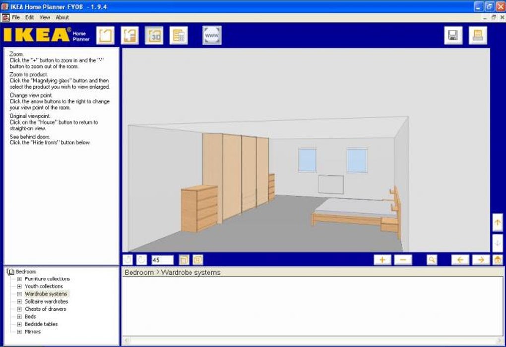 Ikea home planner bedroom download Planner camera da letto