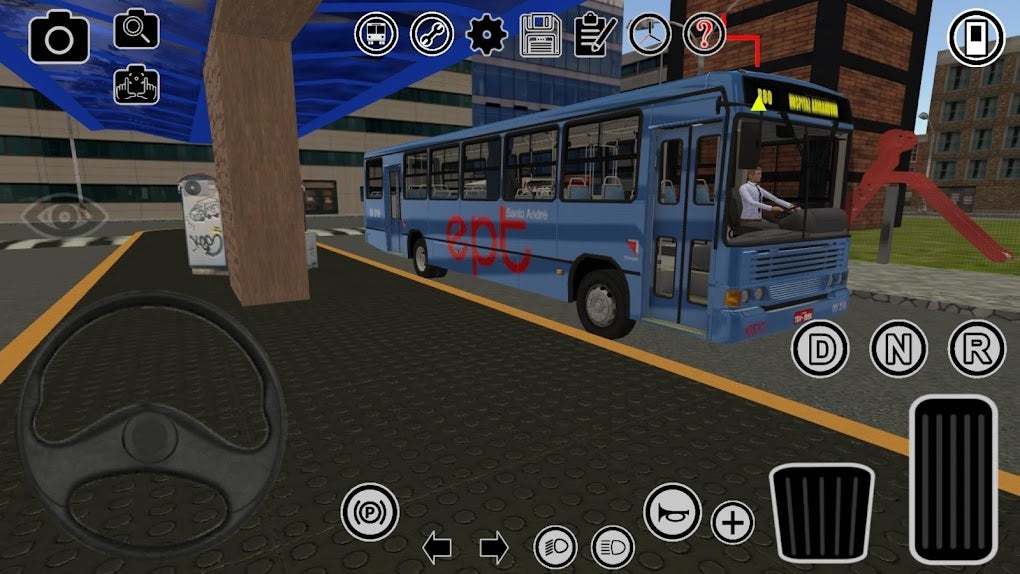 Download do APK de viagem ônibus simulador jogo para Android