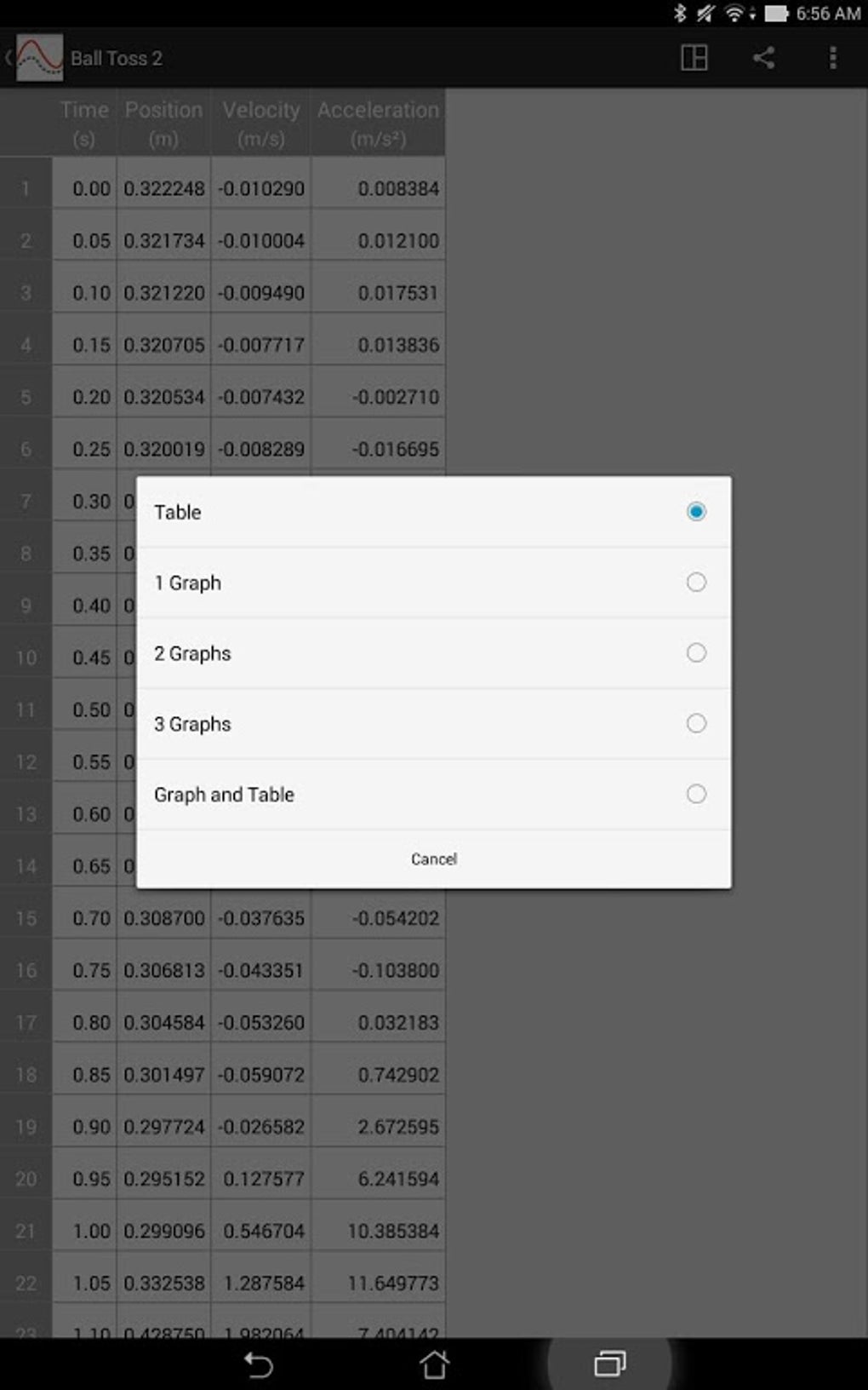 Graphical Analysis GW Go Wireless Sensor Support APK Per Android Graphical Analysis GW Go Wireless Sensor Support APK Per Android