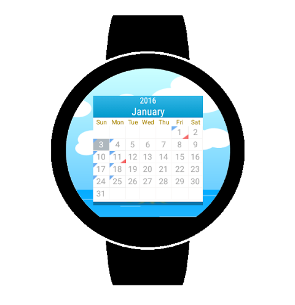 Wear Calendar 2020 (Wear OS) APK for Android Download