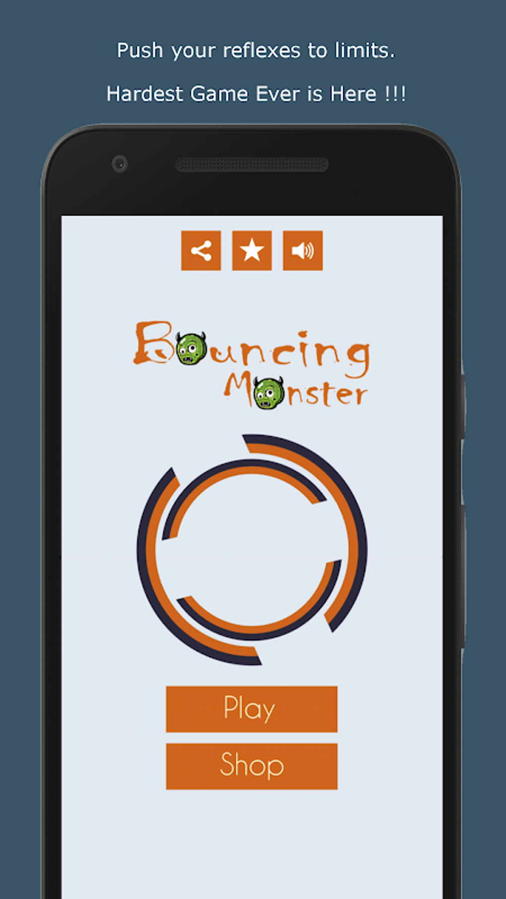 Bouncing Monster- Hard Games Game for Android - Download