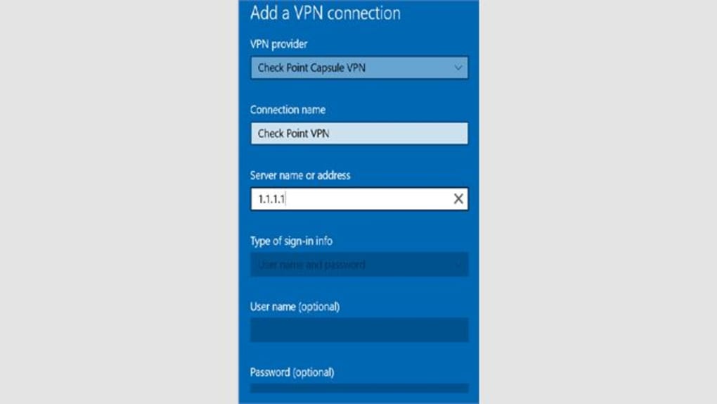 download check point capsule vpn