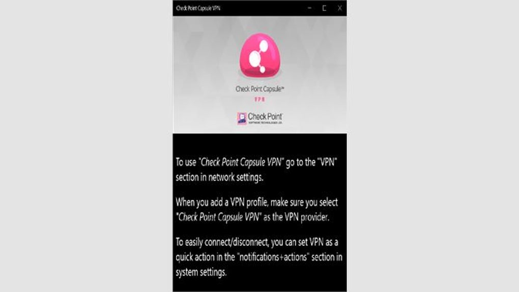 check point capsule vpn windows 10