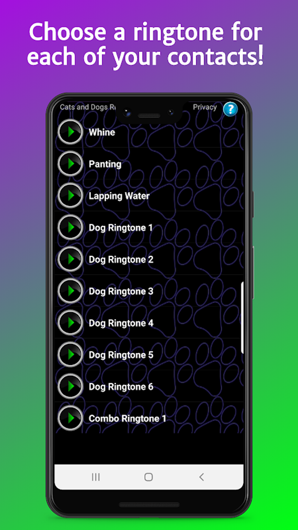 Cats and Dogs Ringtones для Android — Скачать