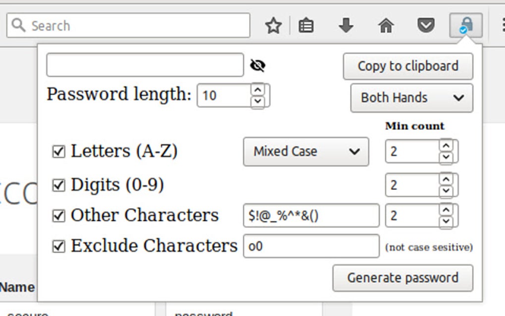 Secure password generator per google chrome estensione download
