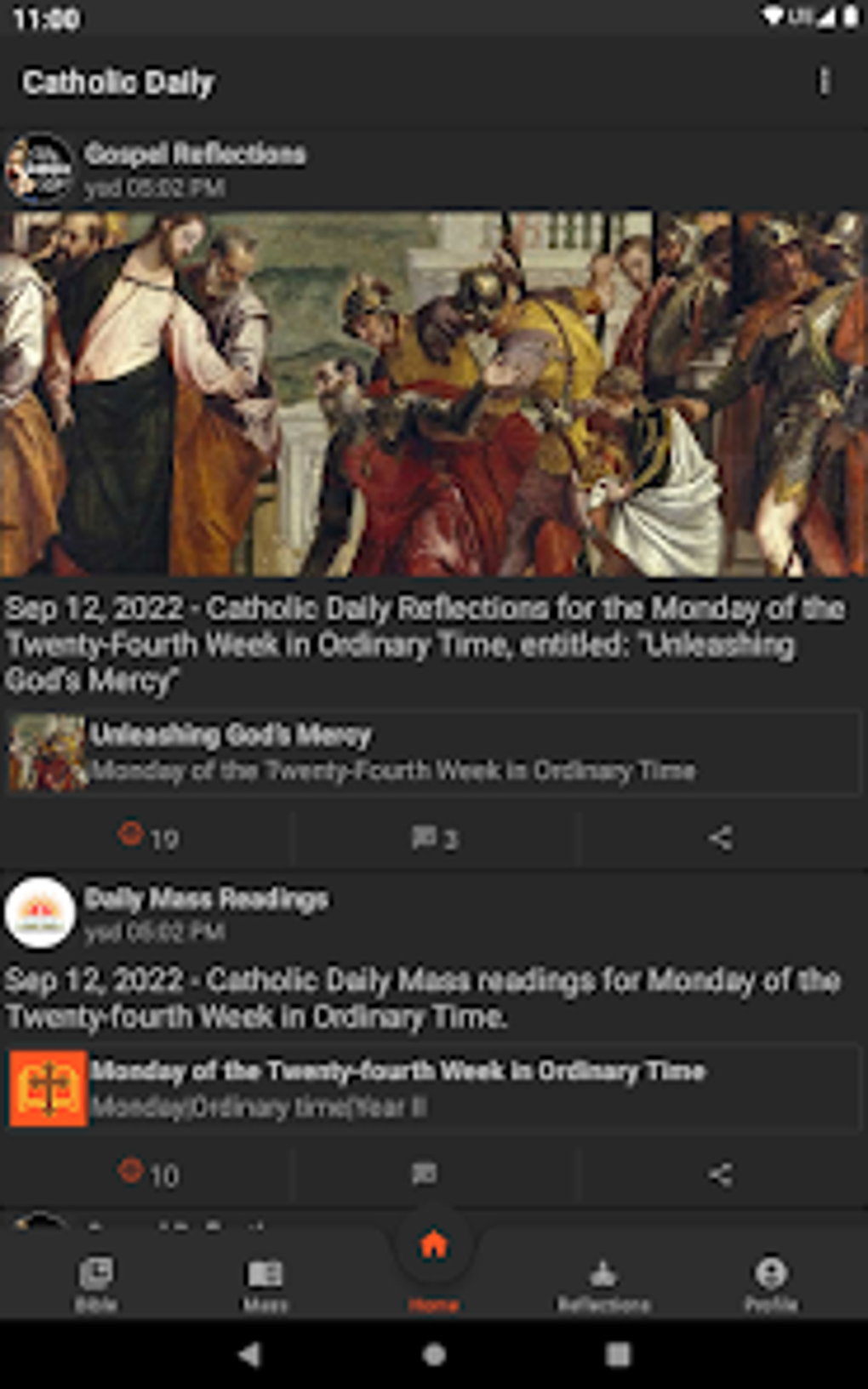 Catholic Mass Readings Bible For Android - Download