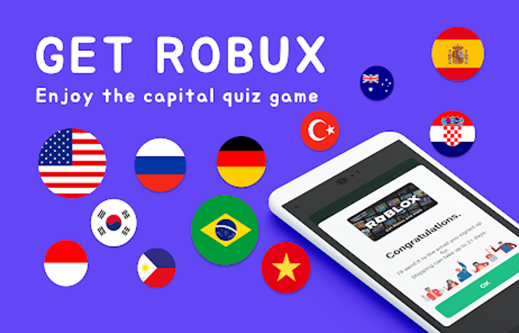 Country Capital Robux Quiz for Android Download