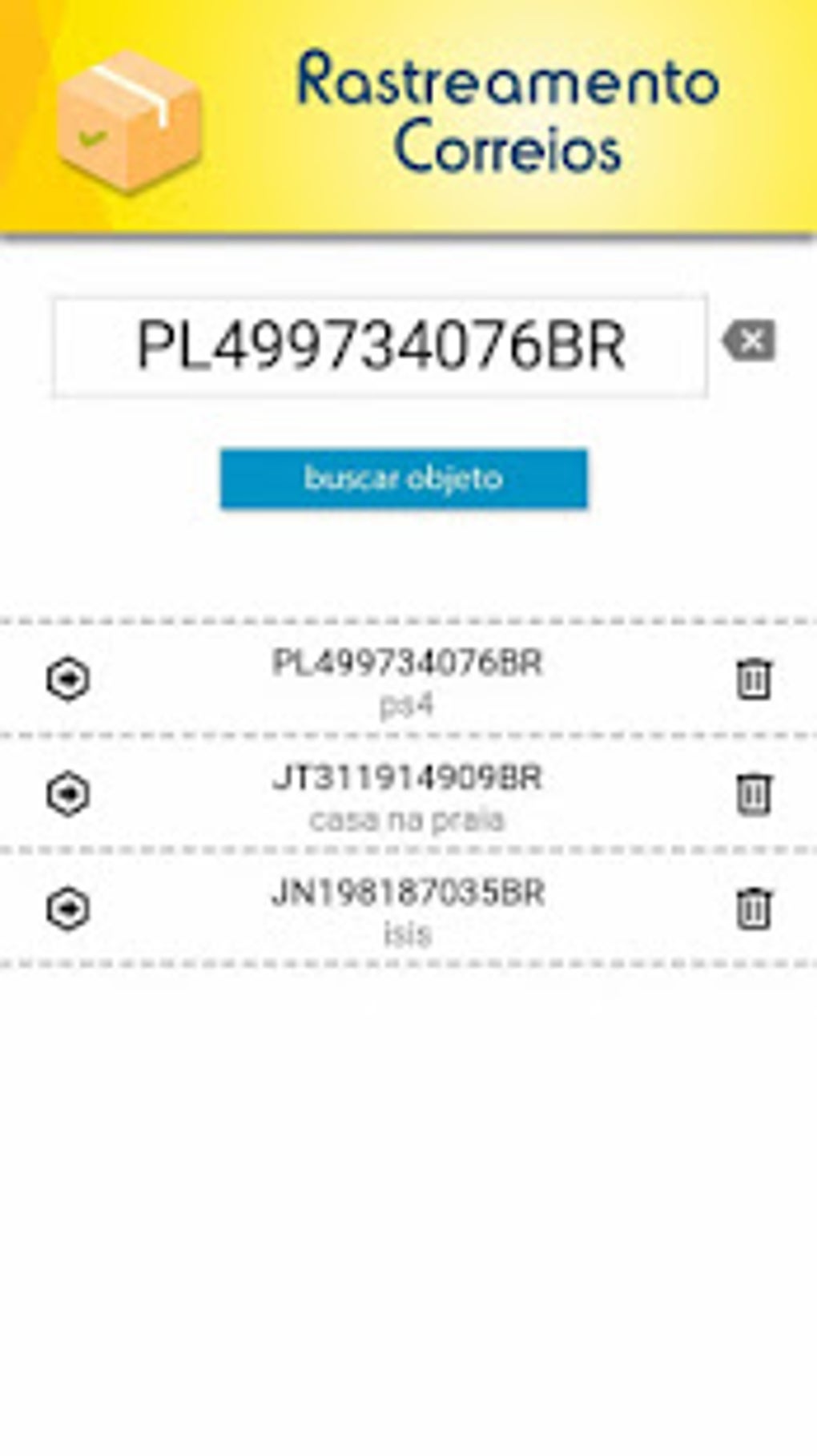 Rastreamento Correios APK Para Android - Download