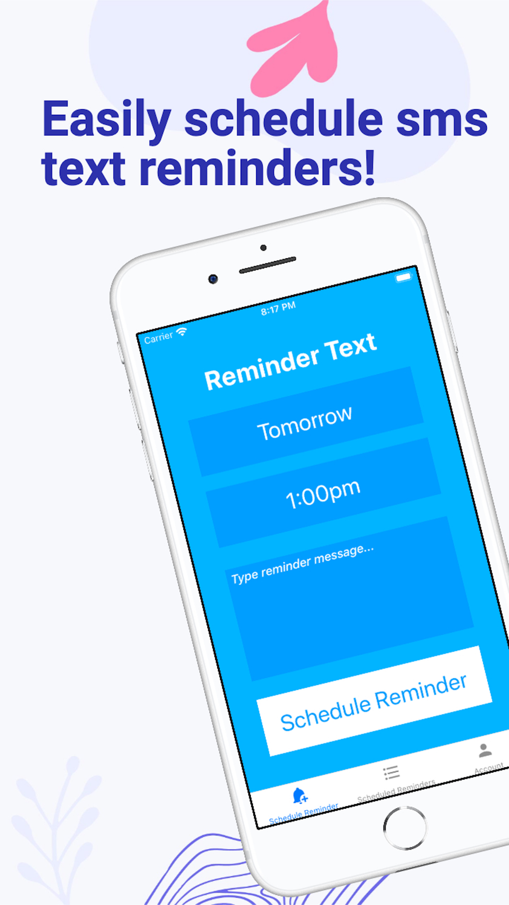 Reminder Text: SMS Reminders Para IPhone - Descargar