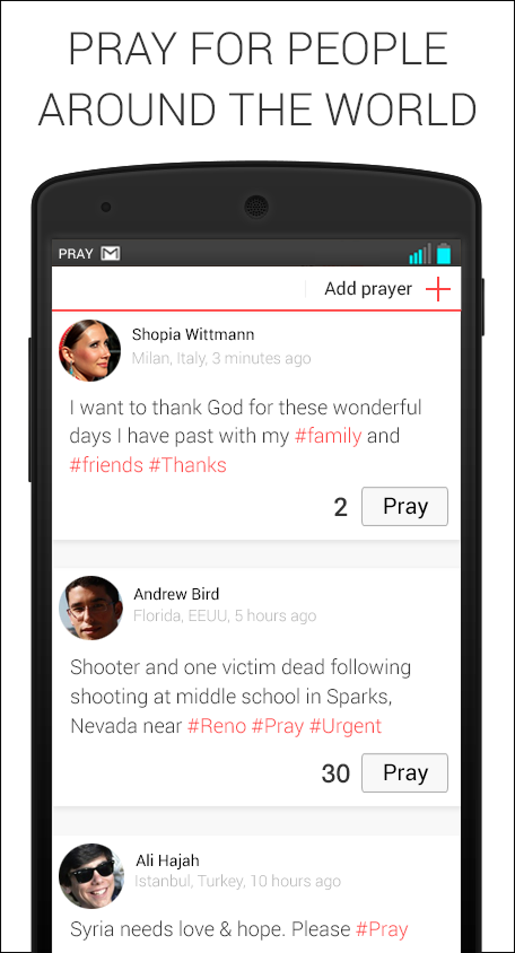 Pray для Android — Скачать