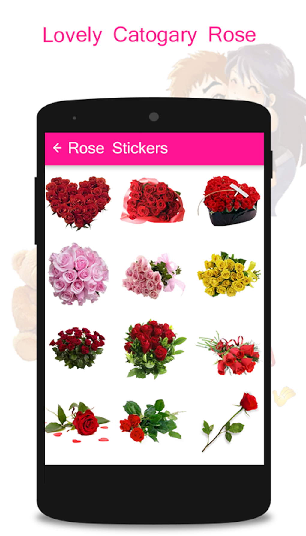 Kiss Me Love Stickers & emoji для Android — Скачать