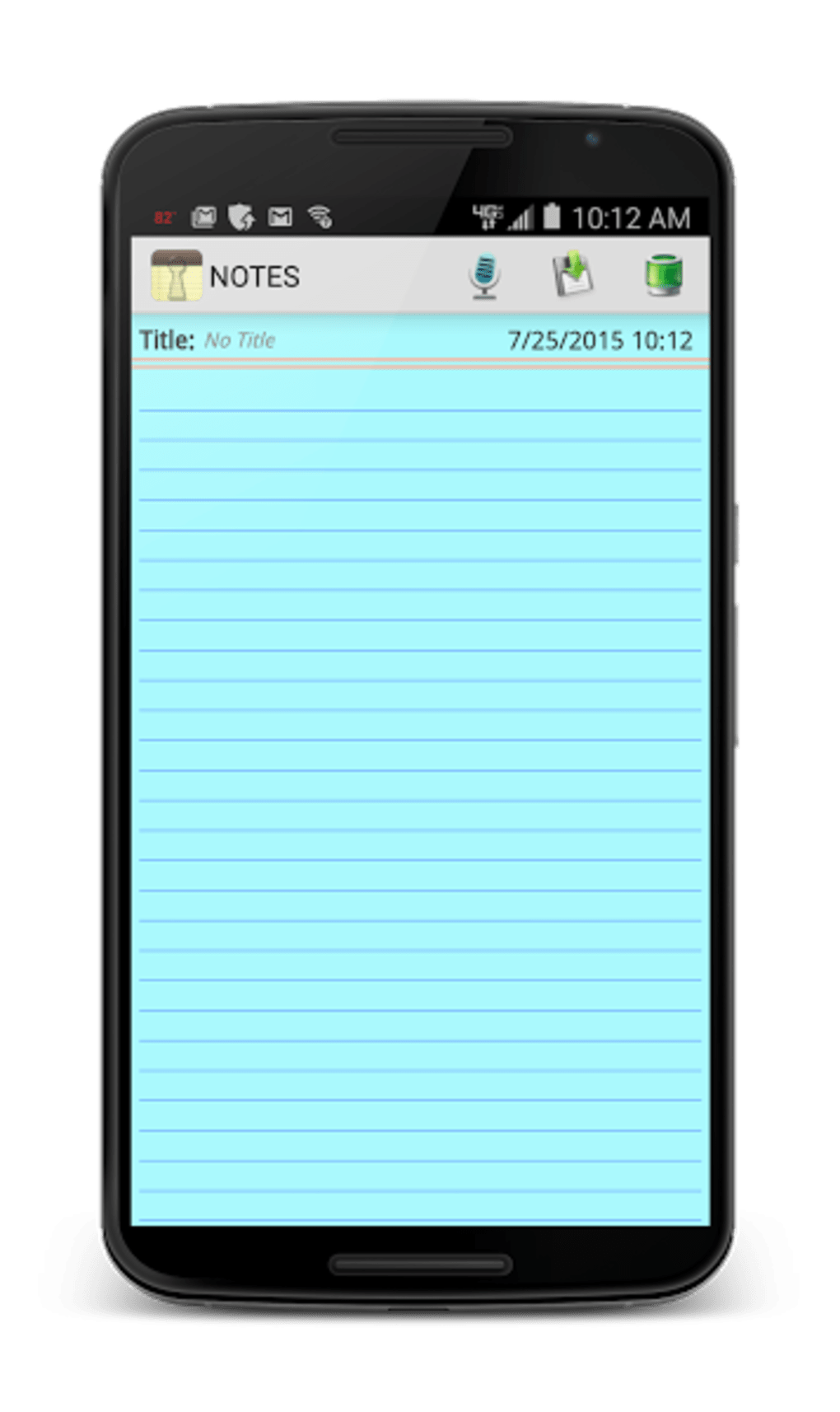 simple notepad for android