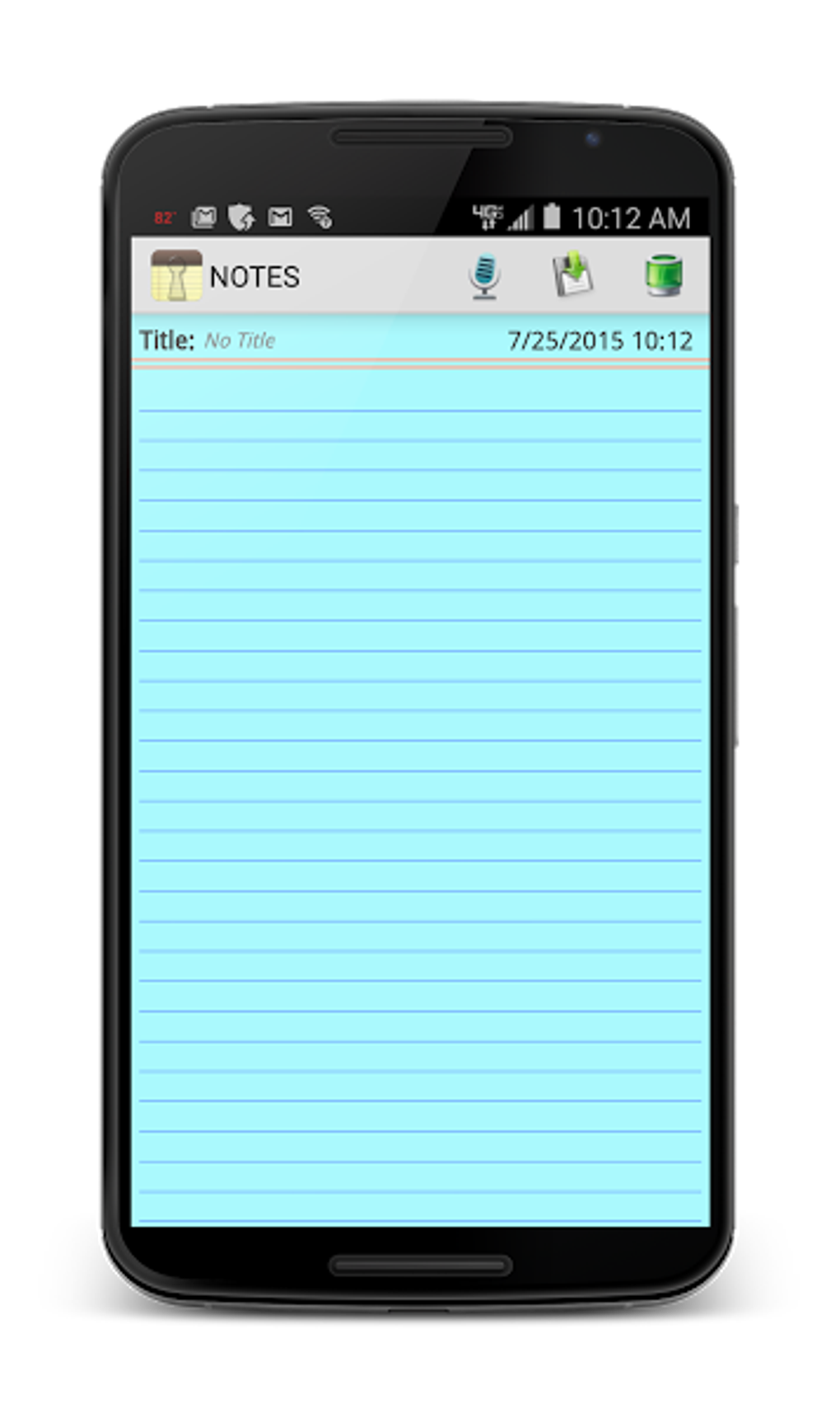 android simple notepad delete archive