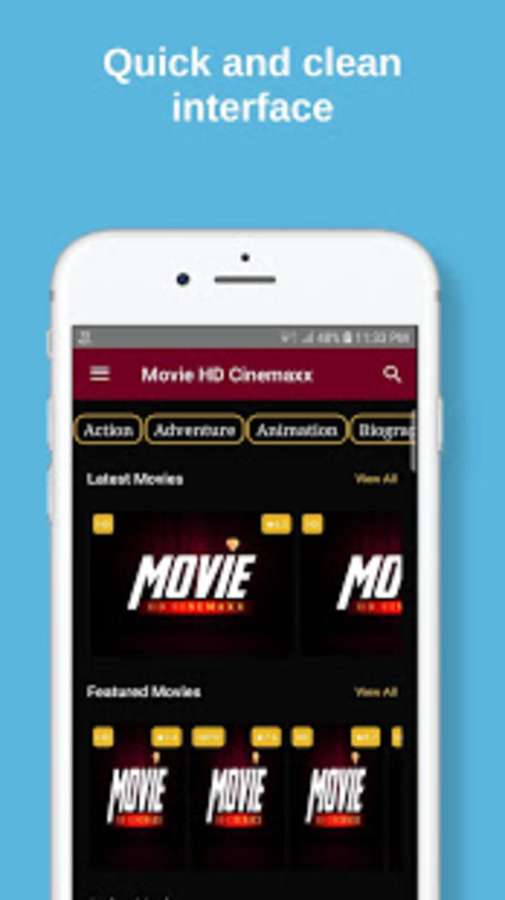 Free hd movie download for android mobile