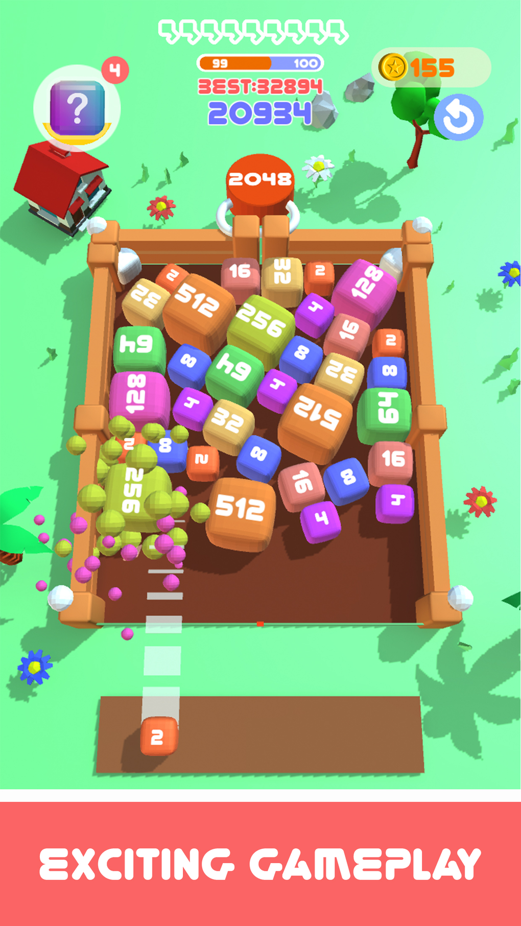 2048 3D Cubes For IPhone Download
