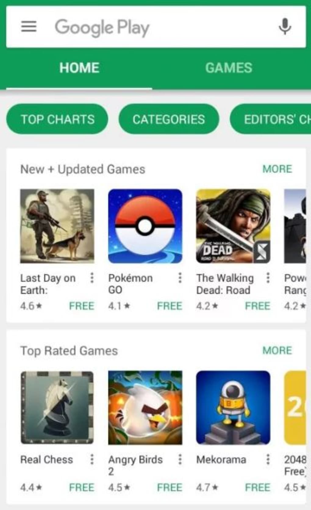 free down google play store