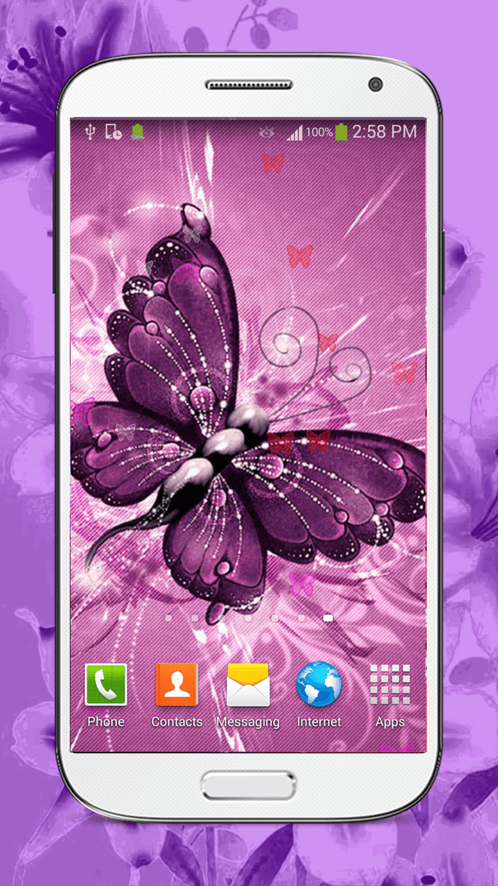 Butterfly Live Wallpaper HD APK для Android — Скачать