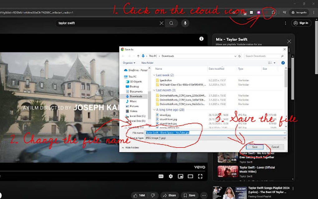 Download youtube thumbnail google chrome 