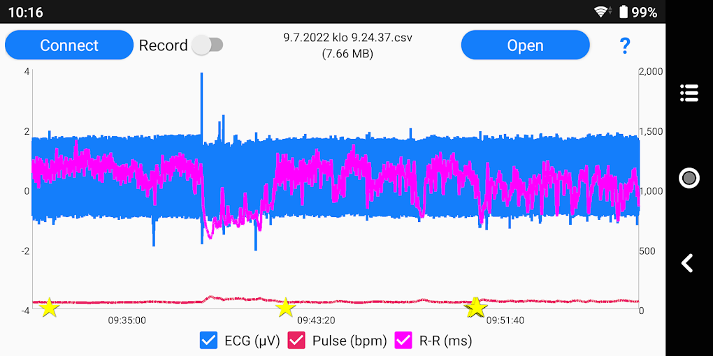 best android polar h10 logger