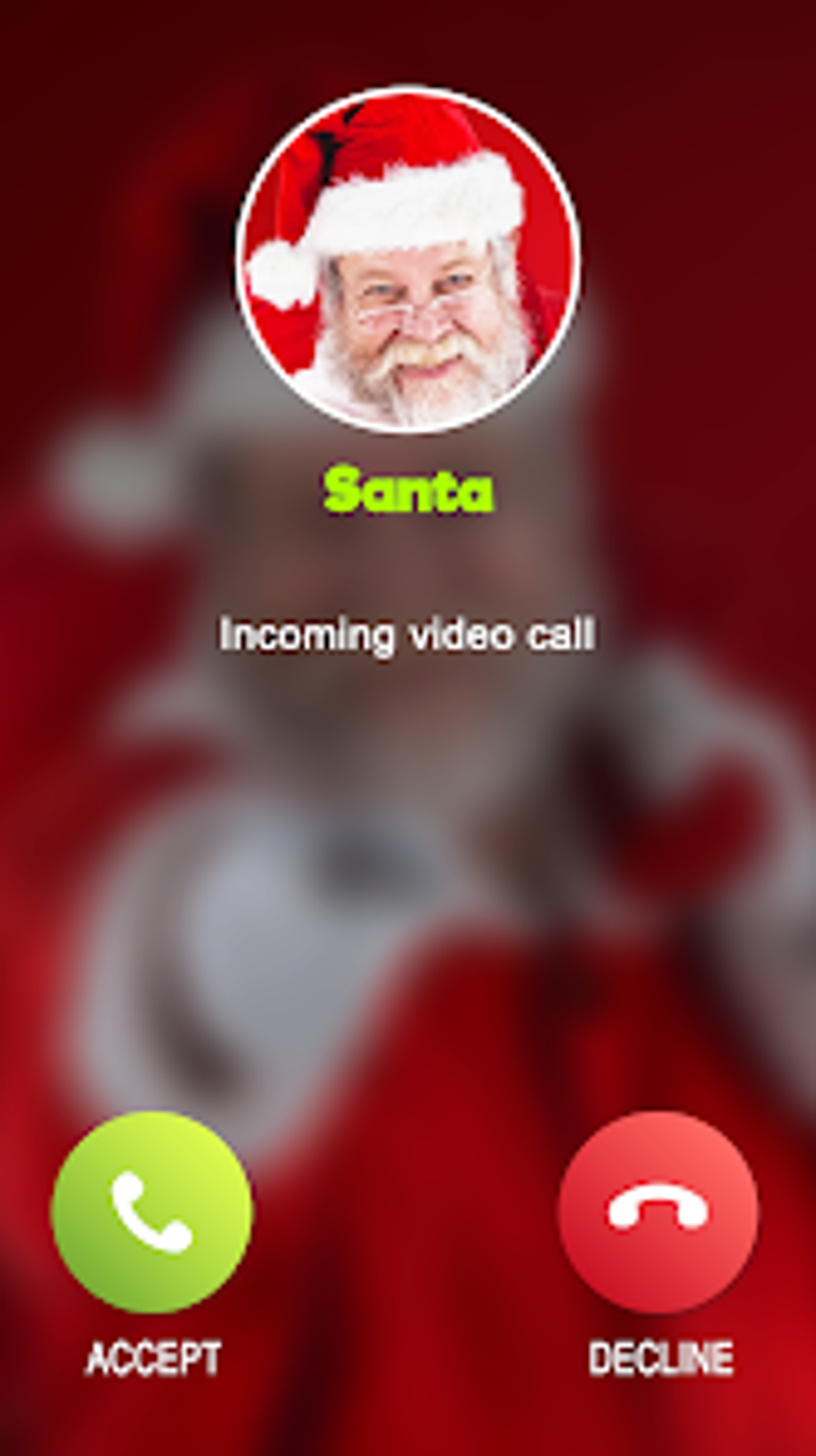 Santa Troll Call: Fake Video для Android — Скачать