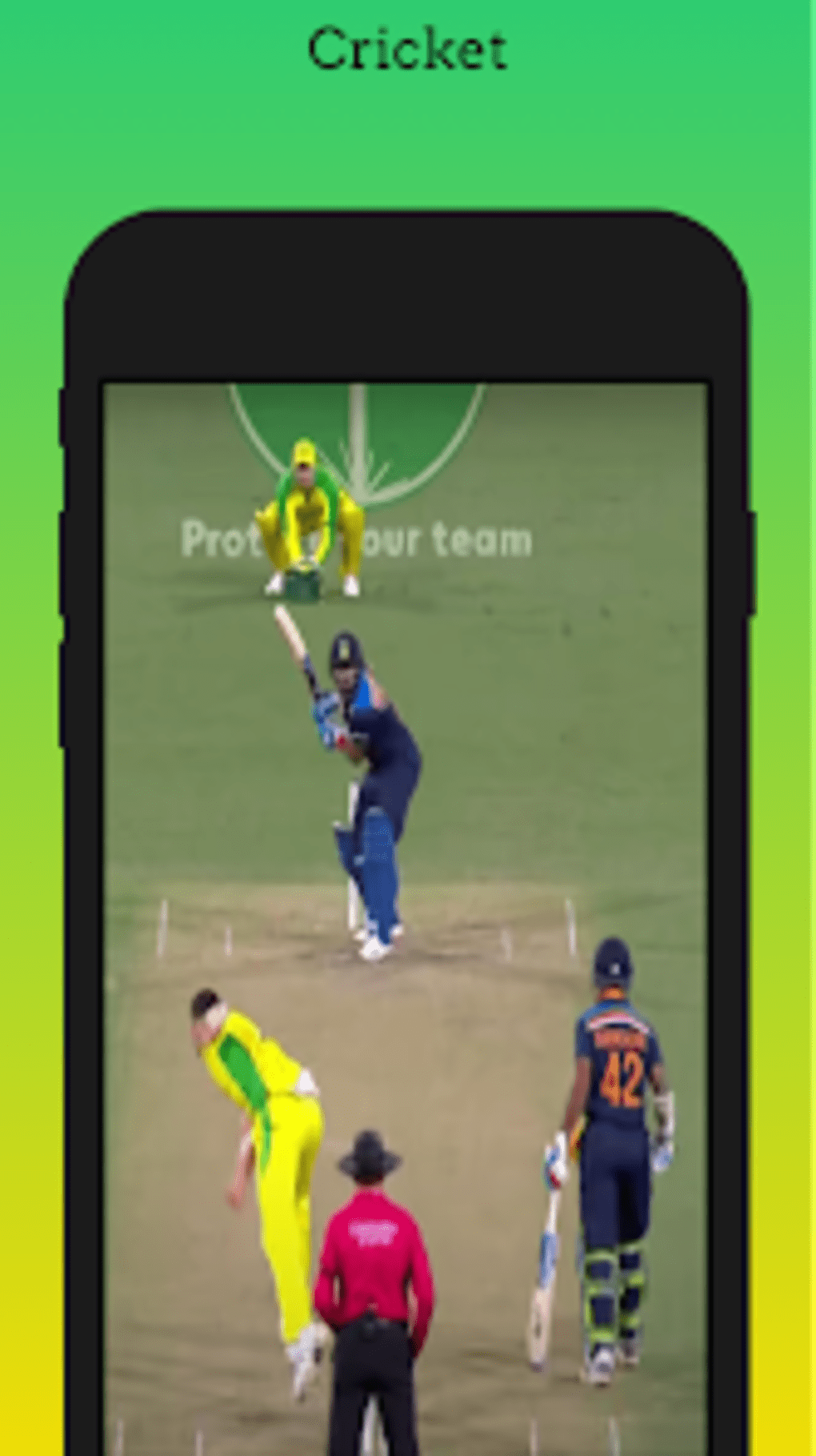 watch live cricket on mobile phone