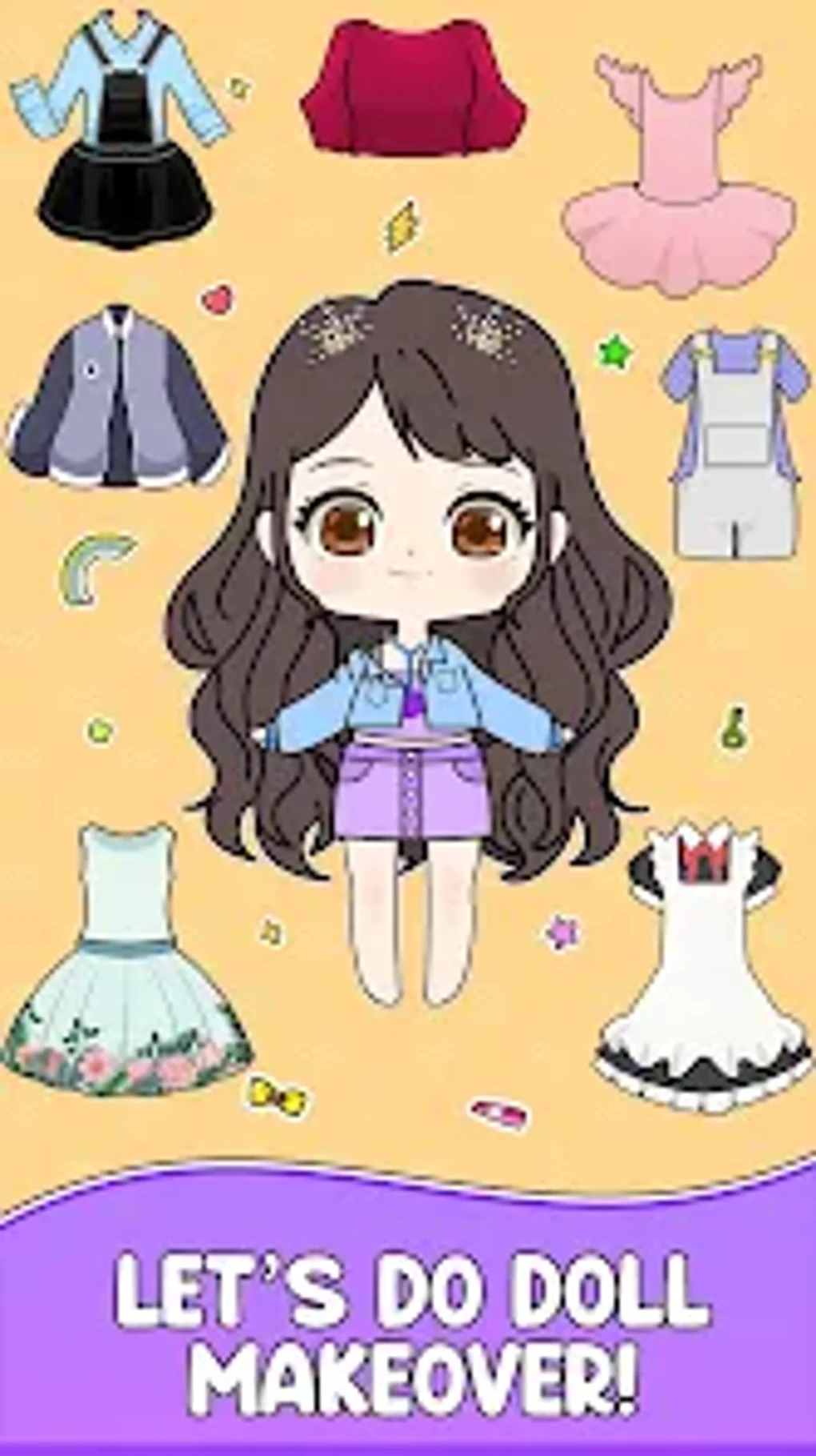 Chibi Doll Maker Dress Up Game для Android — Скачать