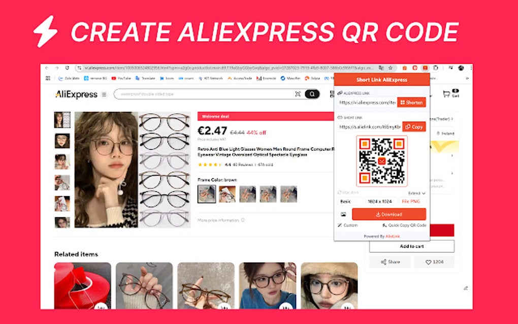 Short Link AliExpress Google Chrome Short Link AliExpress Google Chrome