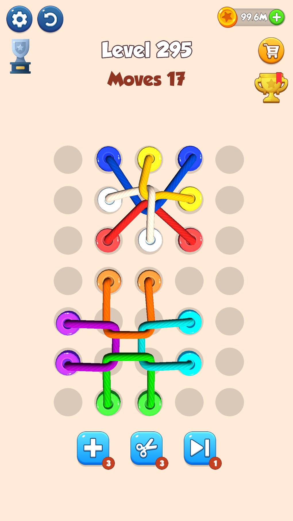 Color Tangled Rope 3D for iPhone - Download