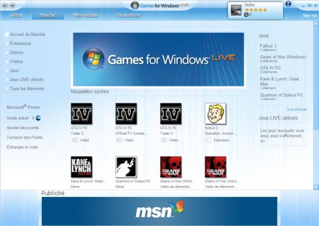 games for windows live application download