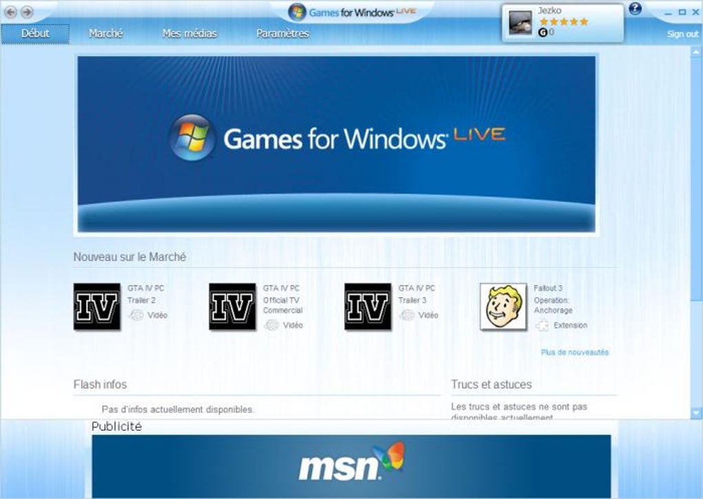 windows games for windows live