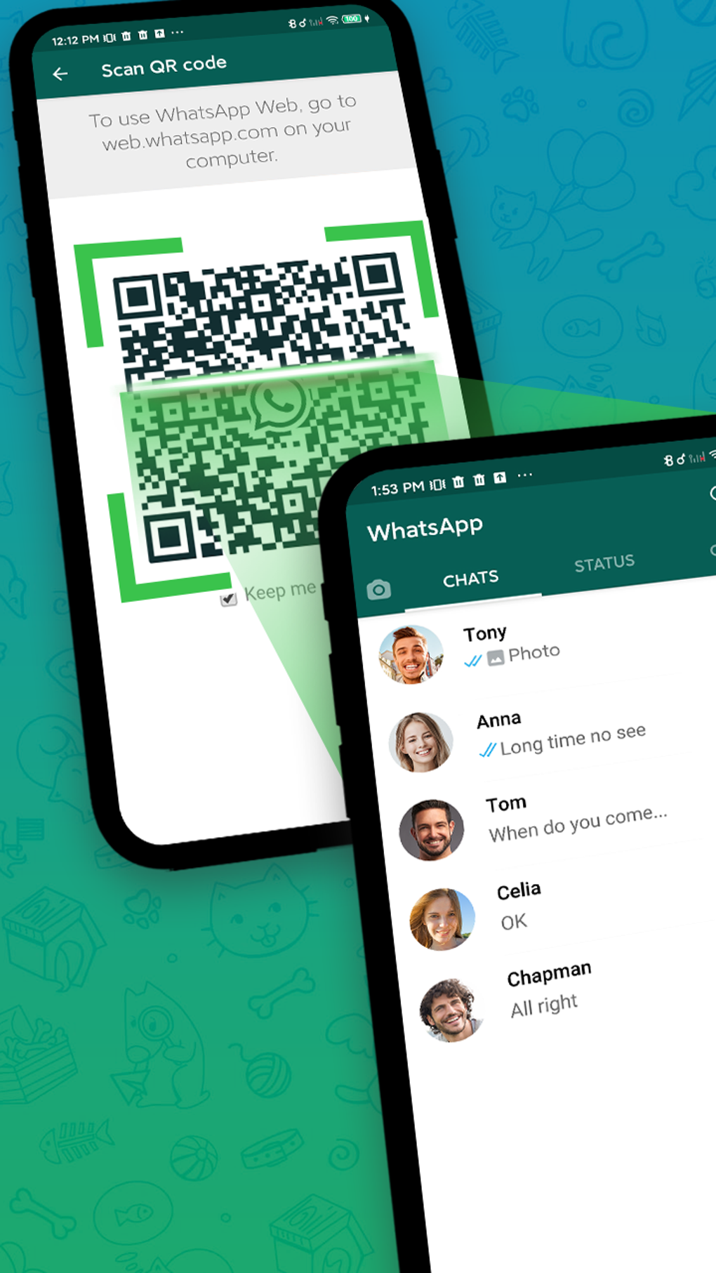 клонировать whatsapp на телефоне (98) фото