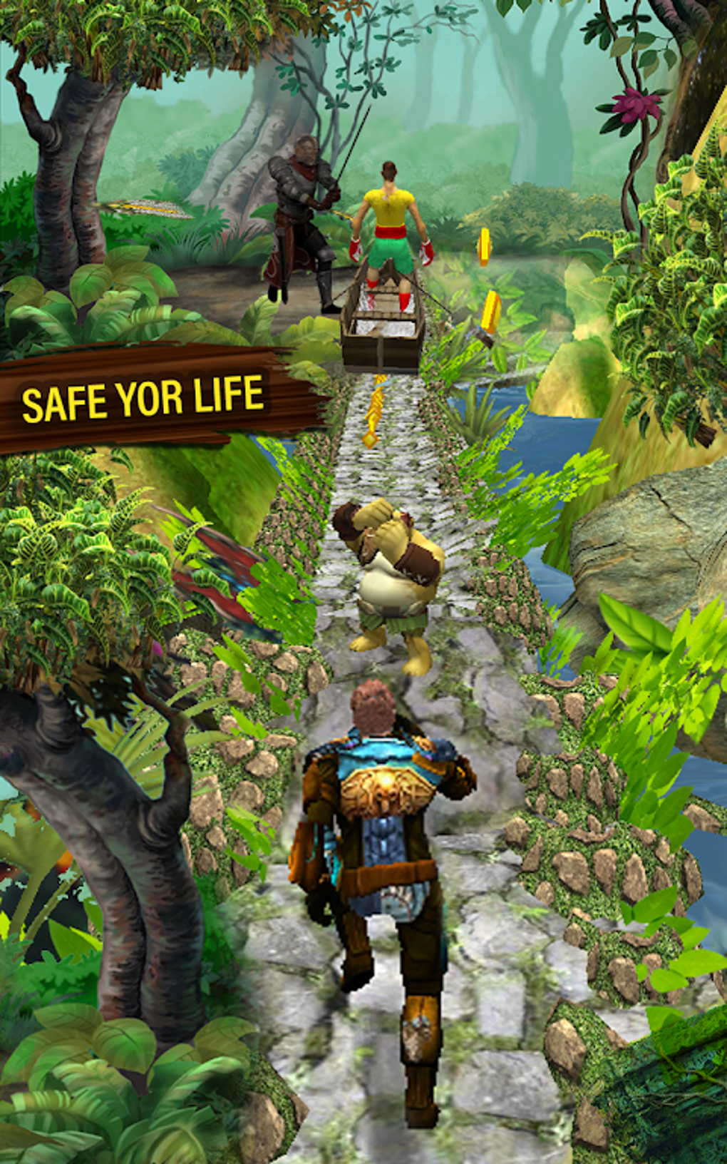 Play Jungle Dash Temple Run game 3d