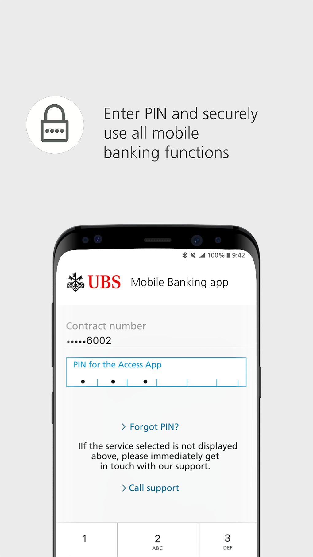 UBS Access: Secure login APK для Android — Скачать