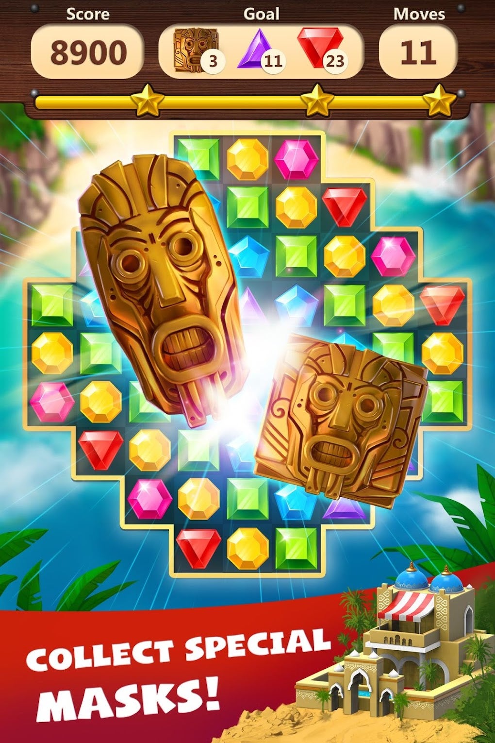 Jewels Planet - Match 3 Puzzle Game APK for Android - Download