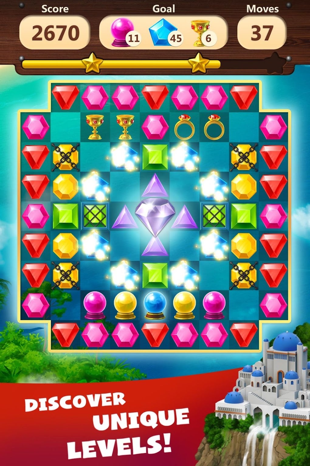 Jewels Planet - Match 3 Puzzle Game APK para Android - Download