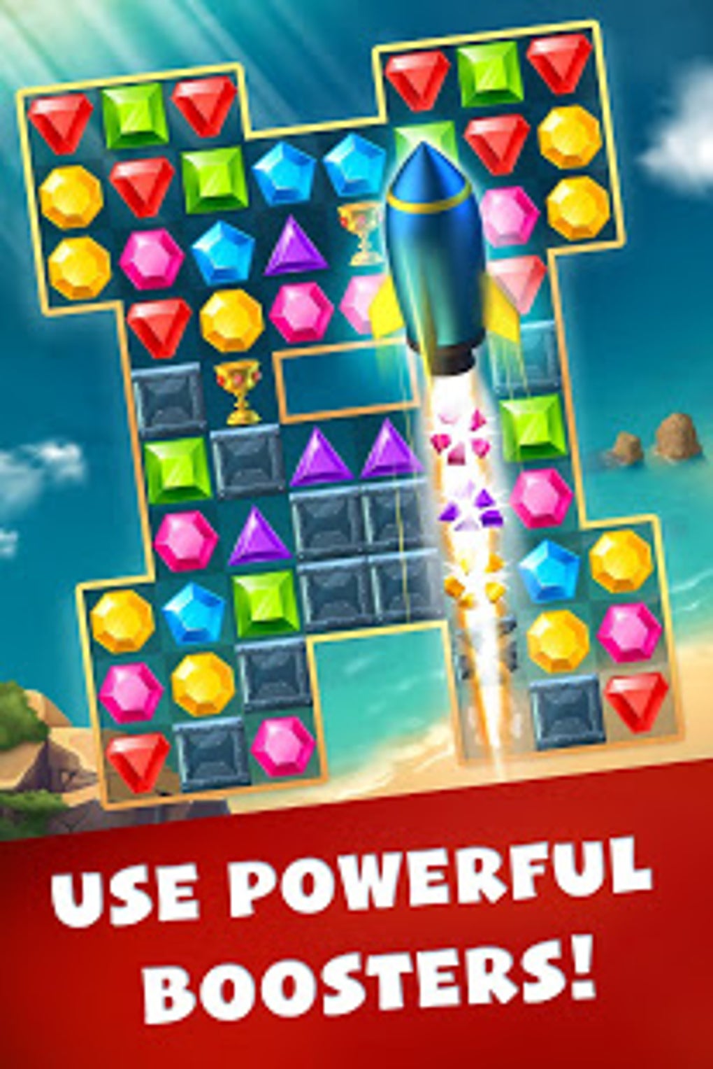 Jewels Planet - Free Match 3 Puzzle Game APK для Android — Скачать