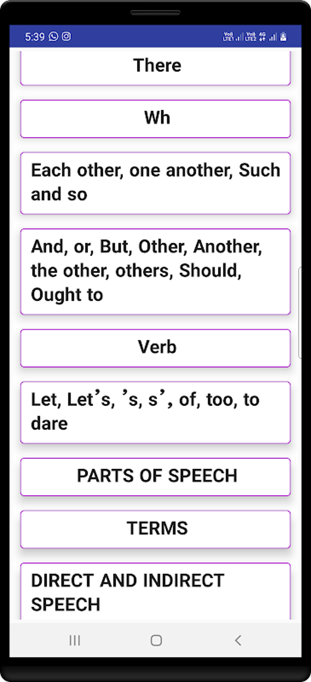 English Grammar Chart In Gujarati 