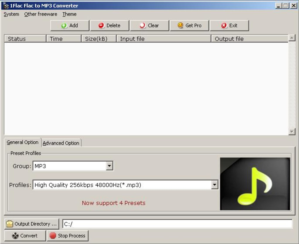 Perforering Erhverv i aften FLAC to MP3 Converter - Download