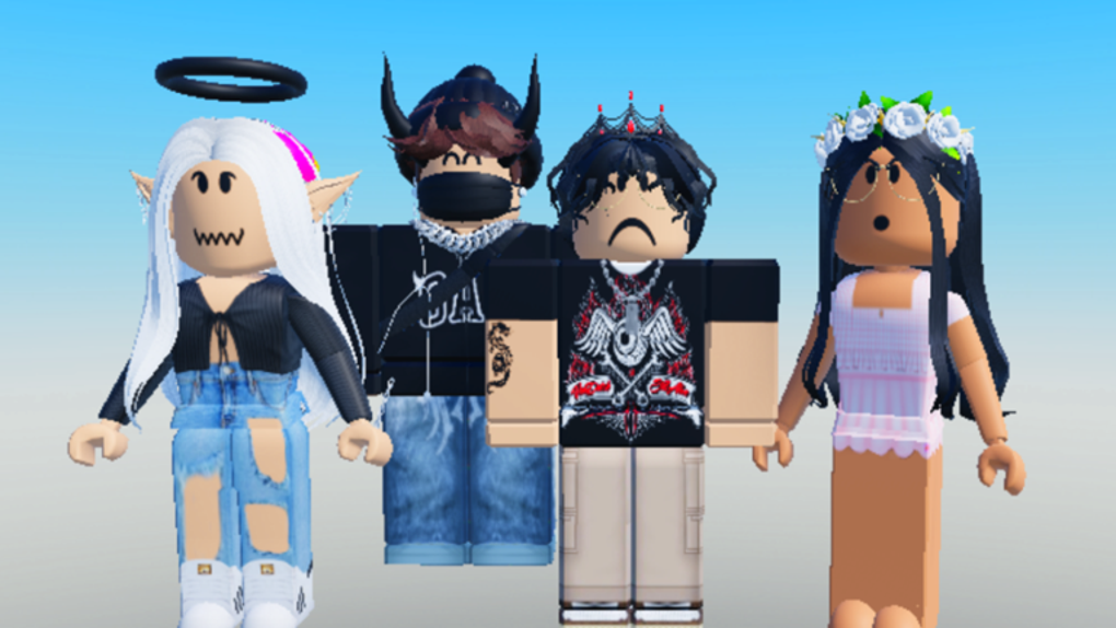 outfits to copy (w/o headless or korblox) - roblox players! - Everskies