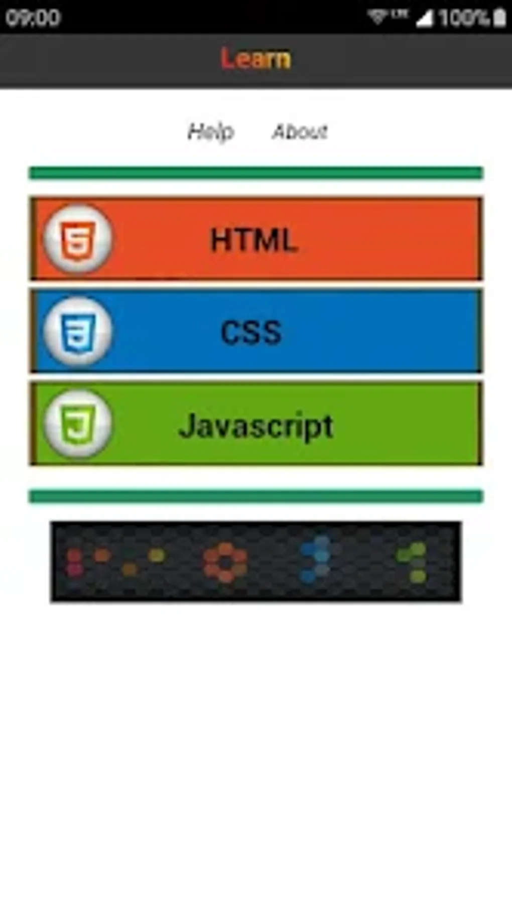 Learn Html Css Js لنظام Android - تنزيل