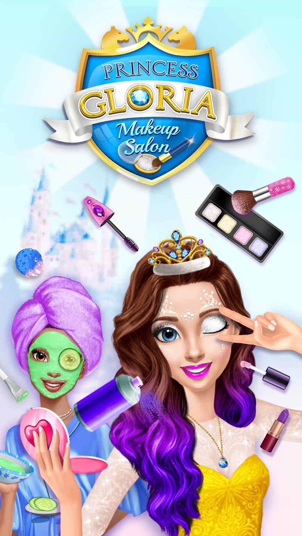 Princess Gloria Makeup Salon для Android — Скачать