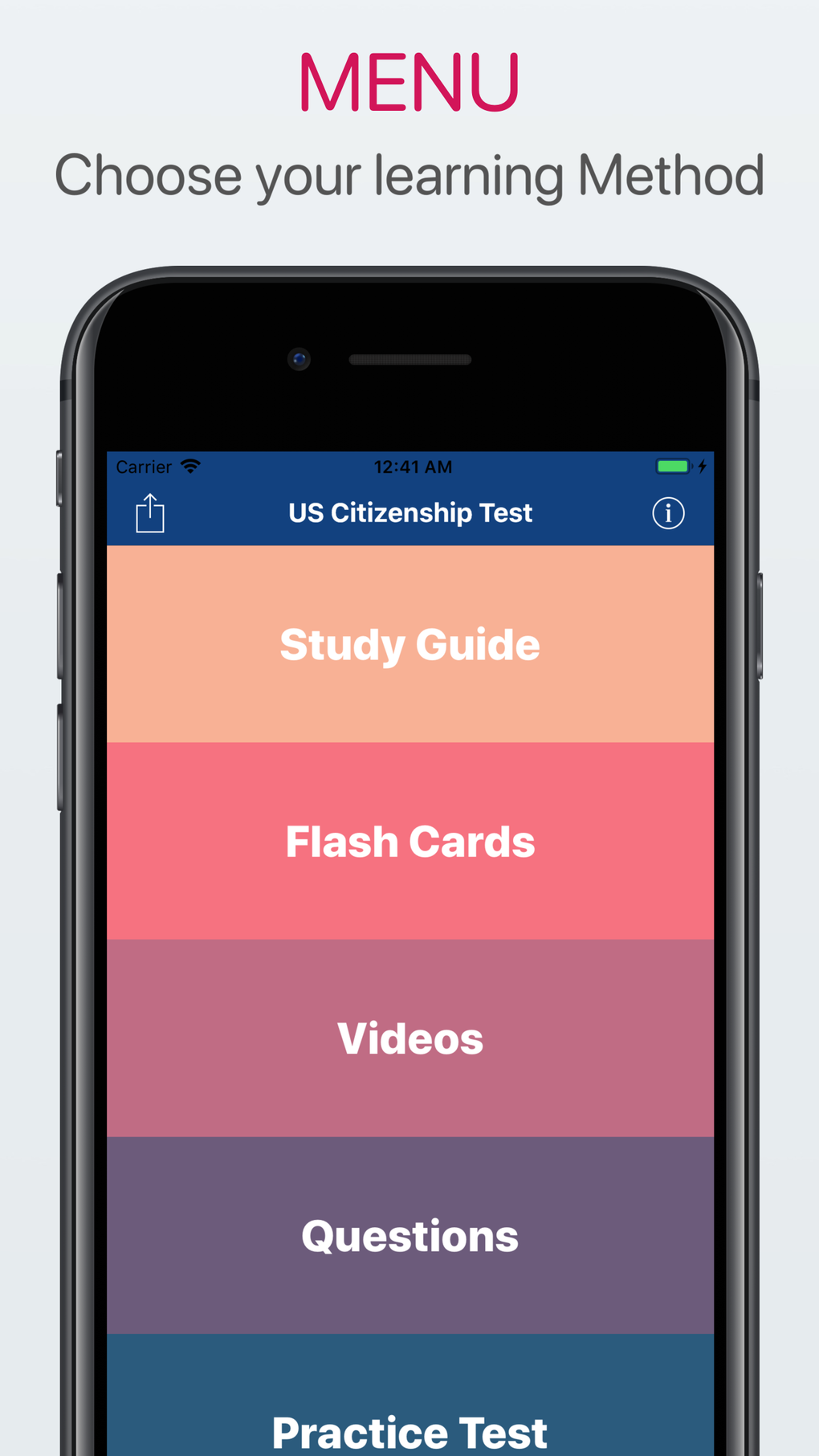 US Citizenship Test - USCIS for iPhone - Download