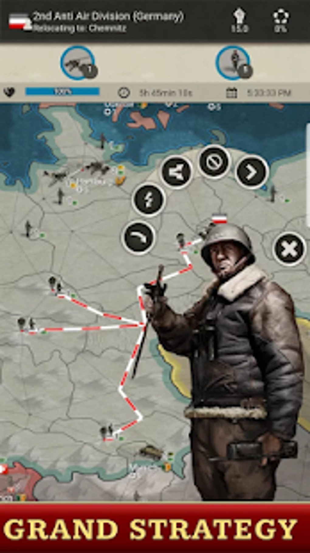 call of war ww2 strategy android