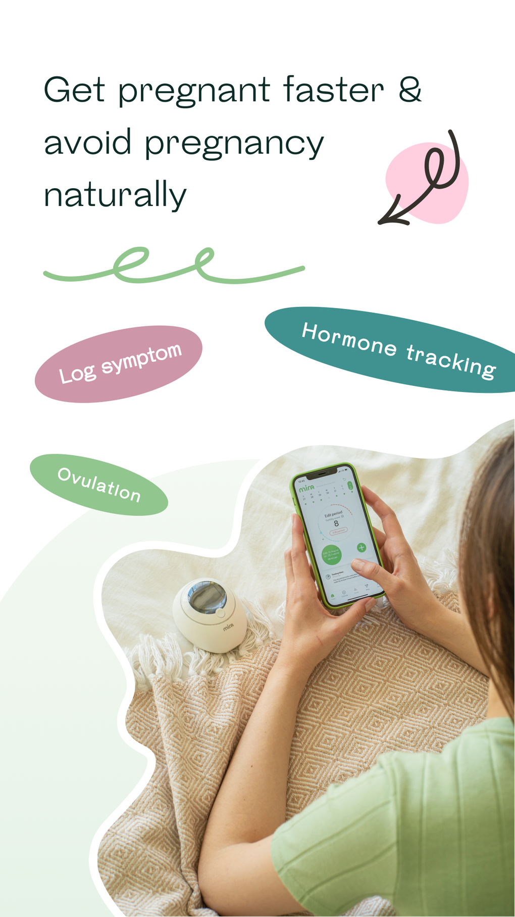 IPhone 용 Mira Fertility Cycle Tracker - 다운로드