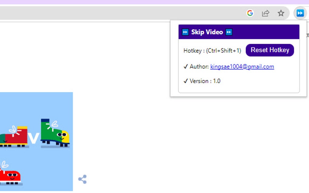 SkipVideo for Google Chrome - Extension Download