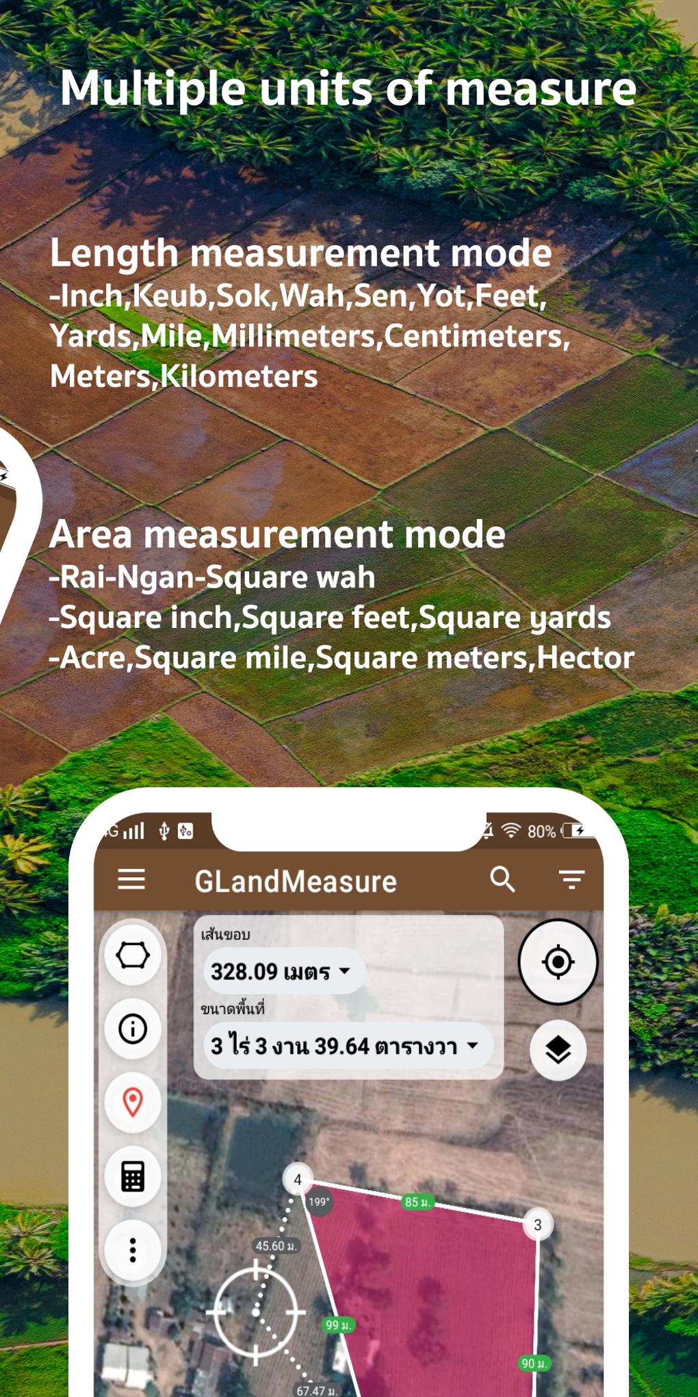 Measure area GPS GLandMeasure APK for Android - Download