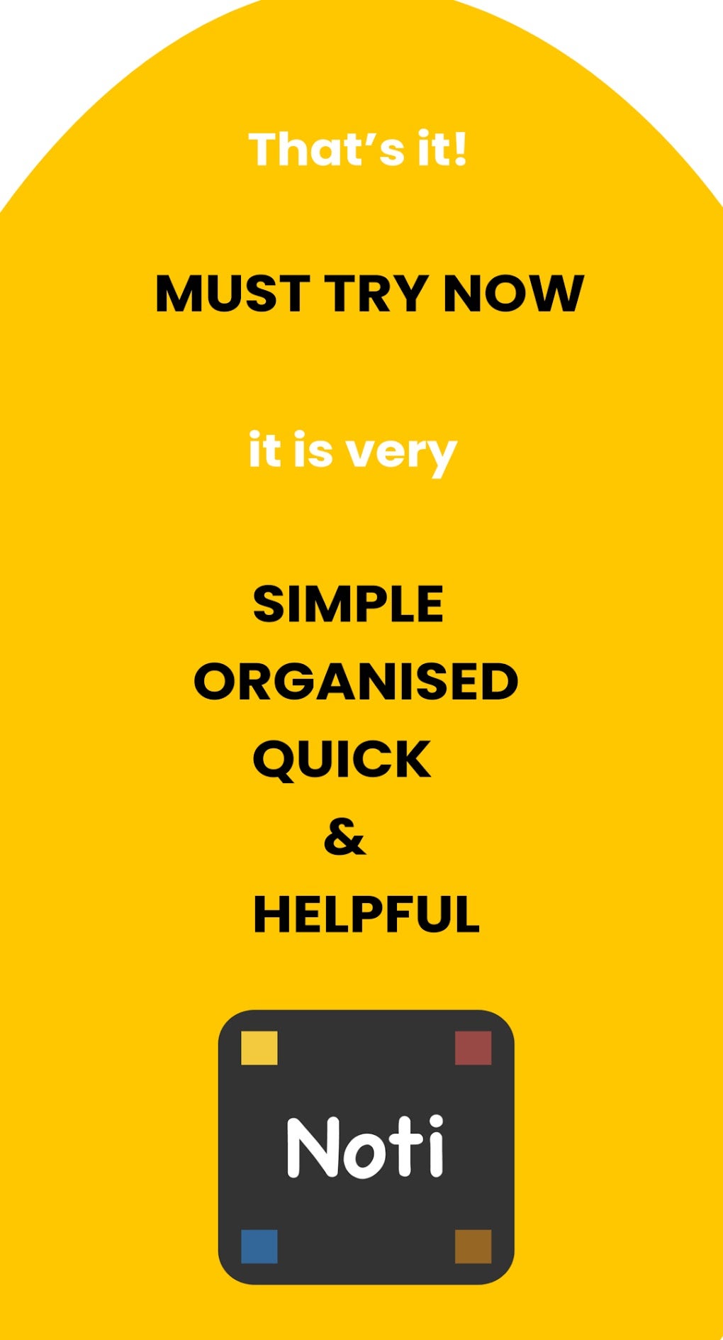 Noti - Notes in notifications for Android - Download